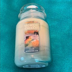 Large Jar Yankee Candle Crisp Morning Air
